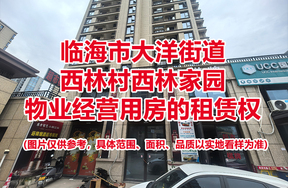 临海市大洋街道西林村西林家园物业经营用房的租赁权